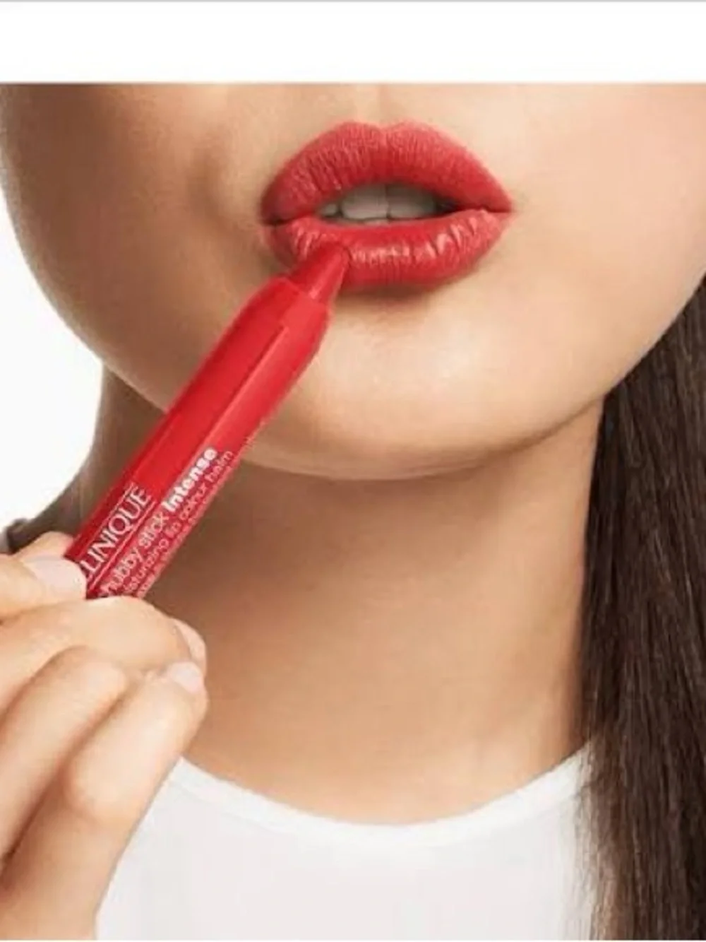 Clinique Chubby Stick Intense Moisturizing Lip Colour — 14  Robust Rouge